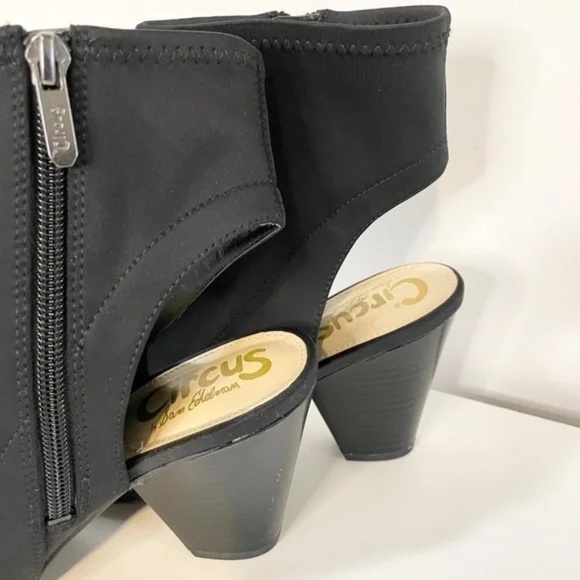 Circus by Sam Edelman Kenya Peep Toe & Heel Boots - Size 8 - Picture 3 of 9